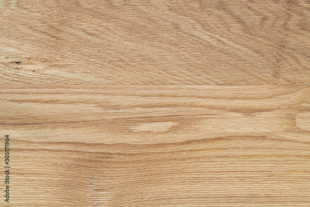 Naklejka premium Texture of oak plank with oil finish