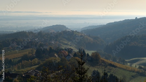 slovenian countryside close to maribor city