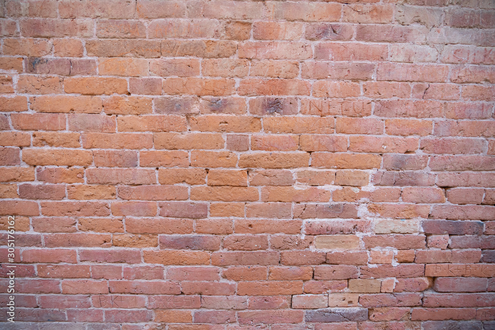 Fototapeta premium Background texture of brick wall