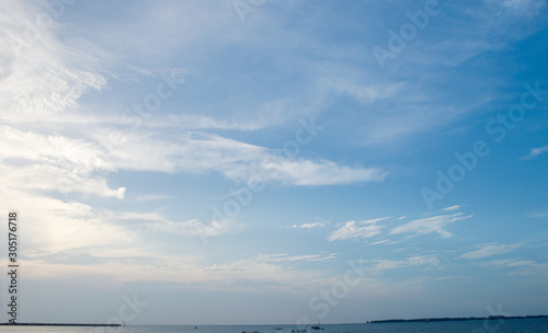 Wallpaper Mural Blue sky and white clouds Torontodigital.ca