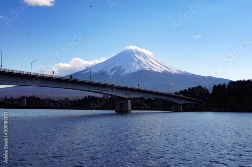 Mt. Fuji  at Kawaguchiko Lake