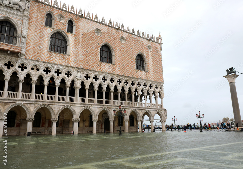 Ducal Palace called Palazzo Ducal in Italian langauge during the