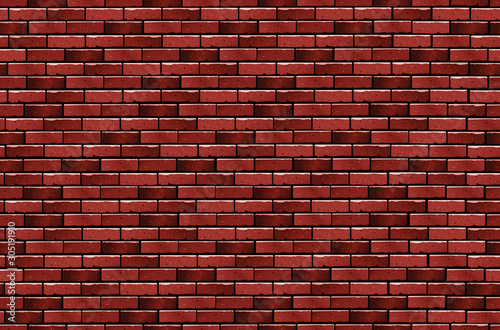 Red brick seamless pattern