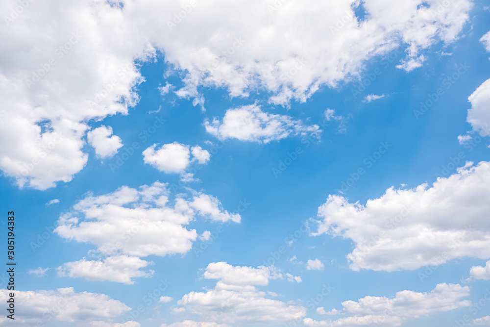 Fototapeta premium Blue sky clouds for background