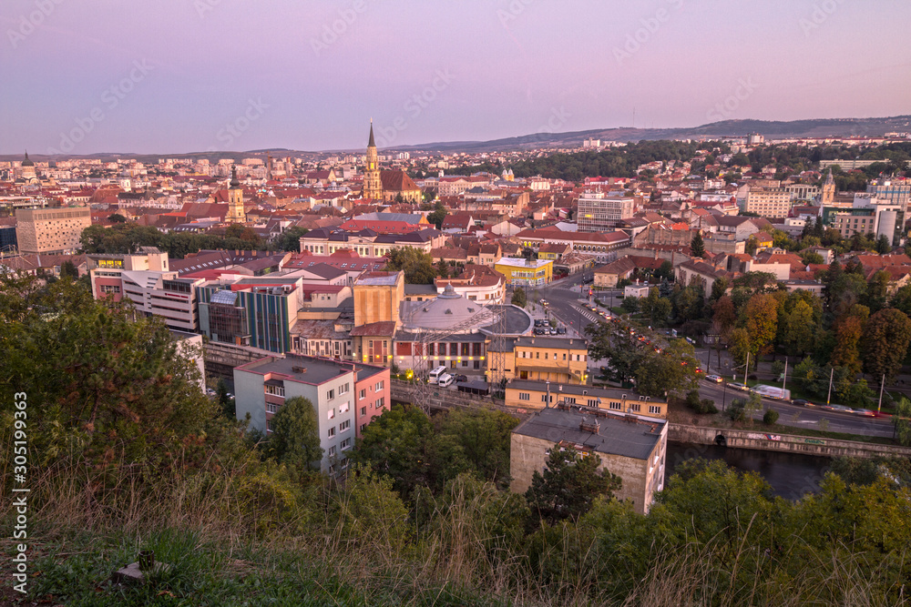 Aussicht über Cluj-Napoca