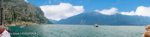 Beautiful and scenic Lake Garda in Northern Italy © quasarphotos
