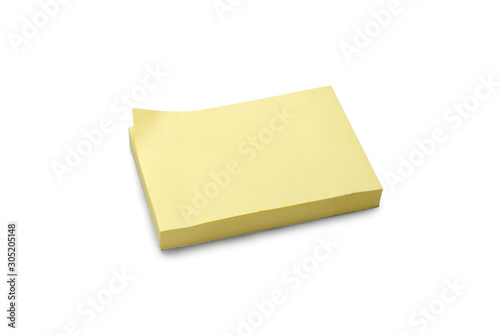 yellow sticky note paper pack