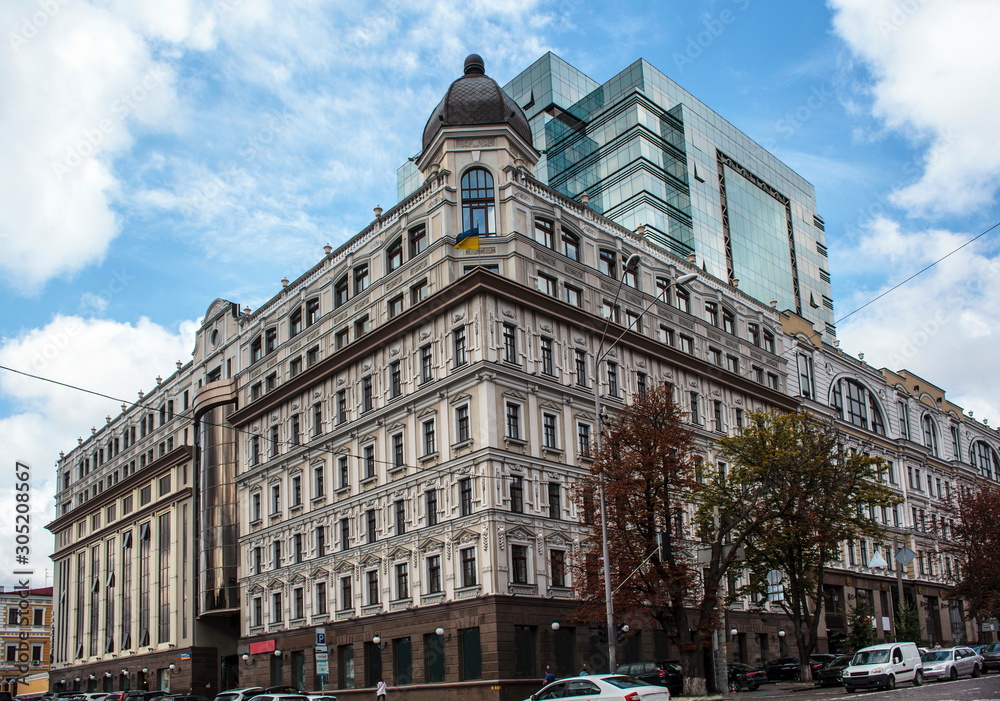Buildings in Kiev