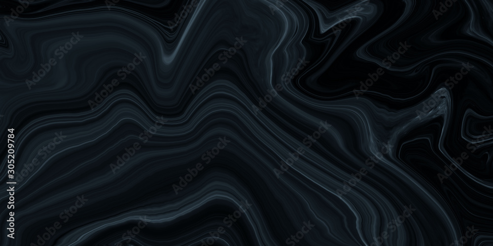 Obraz premium Marble ink colorful. Black marble pattern texture abstract background. can be used for background or wallpaper