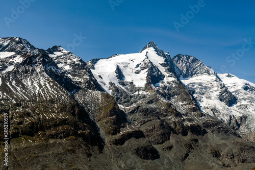 Gro  glockner Bergbild