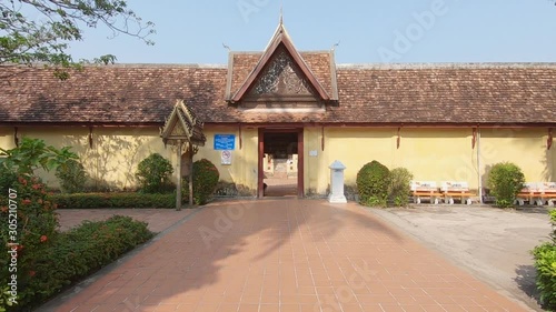 Sisaket Temple In Vientiane, Laos photo