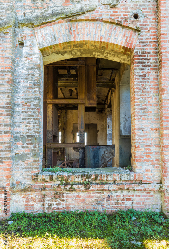 An abandoned sugar mill somewhere in Italy An abandoned sugar mill somewhere in Italy