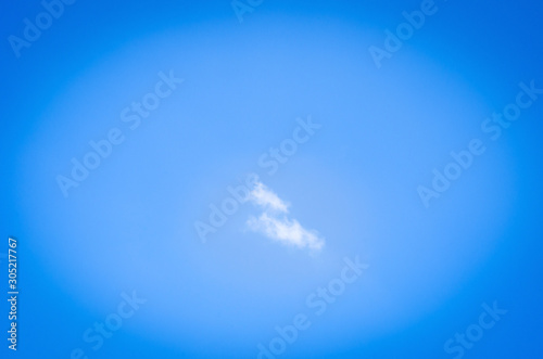 Blue sky and white clouds