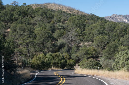 State highway 152 in southwest New Mexico. photo