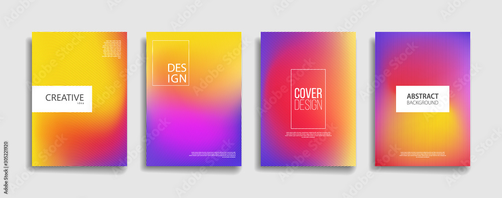 abstract background with blurred mesh color. colorful background for poster flyer banner backdrop. vertical banner. cool fluid background vector illustration.