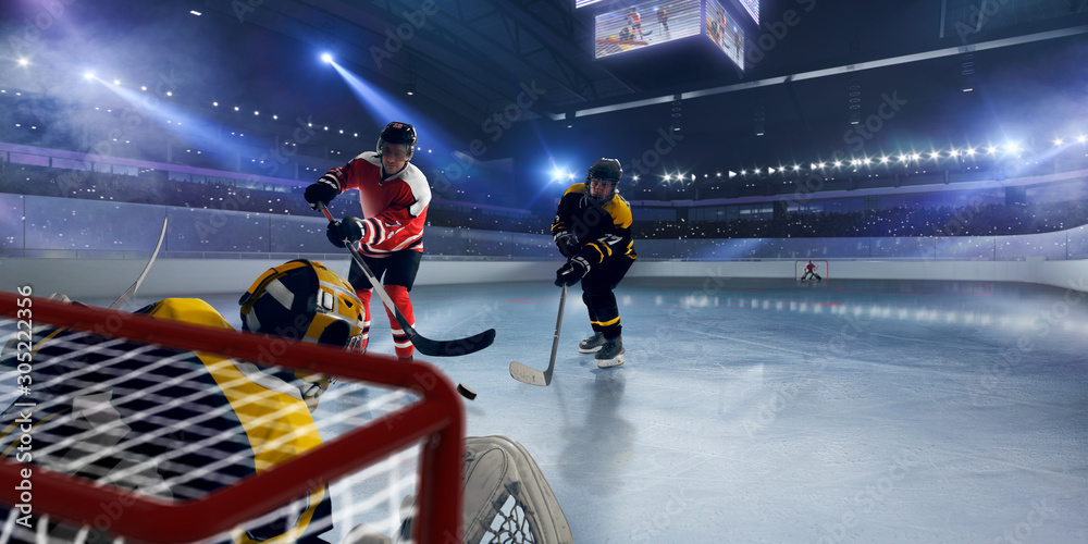 Obraz premium Ice hockey.