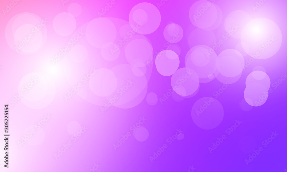 Vector, Elegant pink purple background with, Abstract colorful bokeh light background. Vector illustration