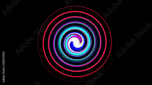 abstract background with circles