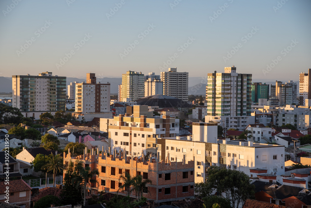 Cityscape of Tramandai City in Southern Brazil1