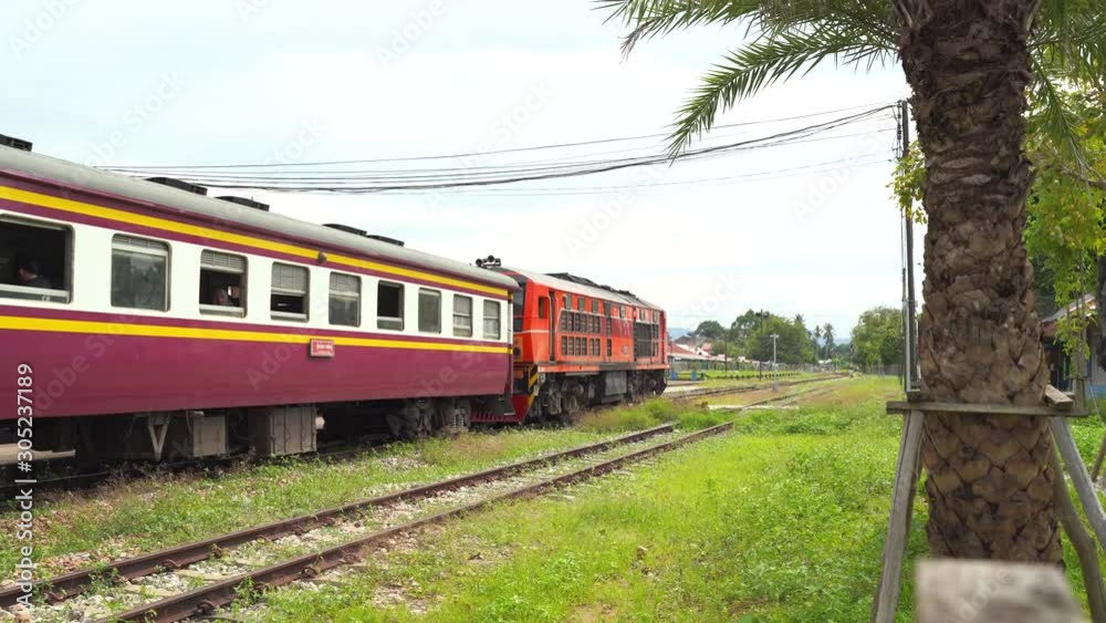 SUNGAI KO LOK RAILWAY STATION The southernmost train station in Thailand Is in Narathiwat province 27 October 2019. SUNGAI KO LOK RAILWAY STATION The southernmost train station in Thailand Is in Narathiwat province 27 October 2019.