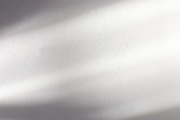 background of organic shadow over white textured wall