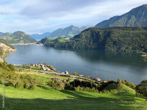 Alpnachersee Lake, Stansstad - Canton of Nidwalden & Canton of Obwalden or Canton of Obwald, Switzerland photo