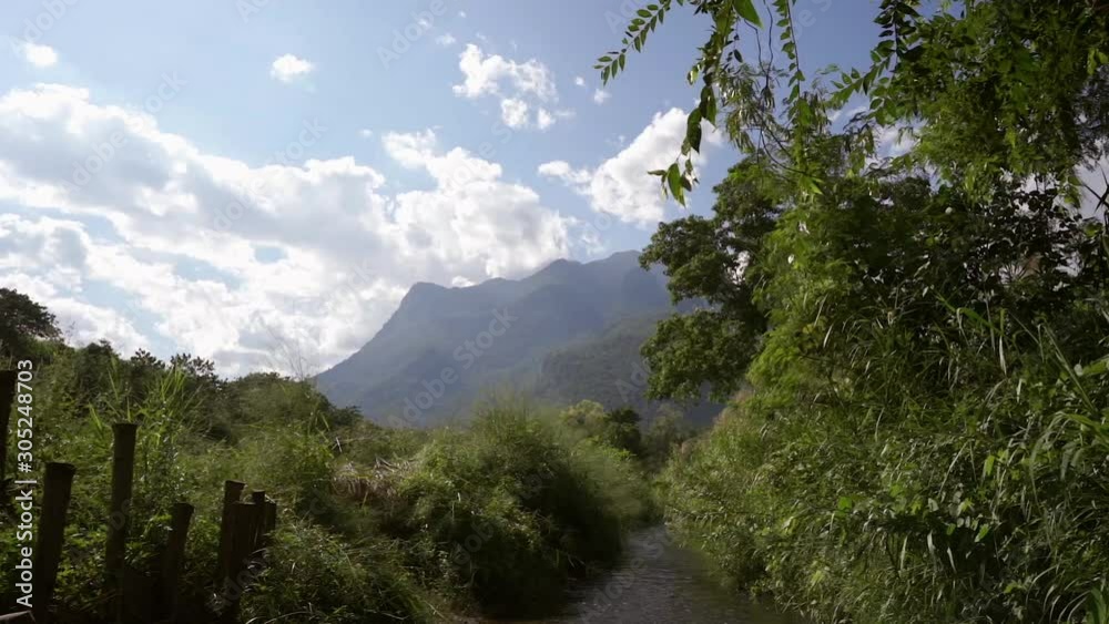 Beautiful mountain scape scenery Northern Thailand Beautiful mountain scape scenery Northern Thailand