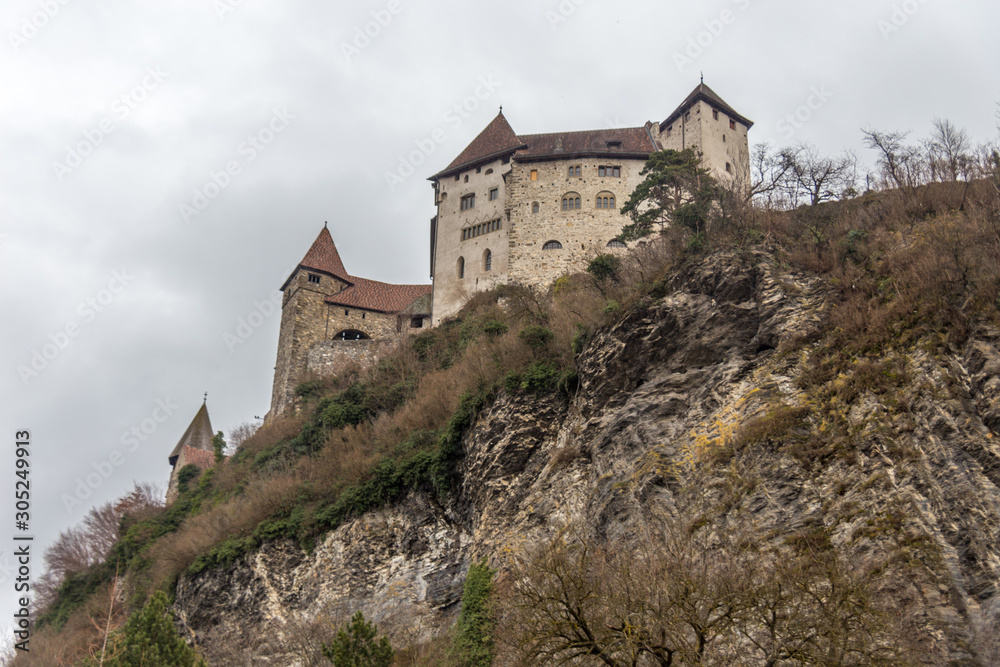 Medieval Gutenberg Castle, Liechtenstein
