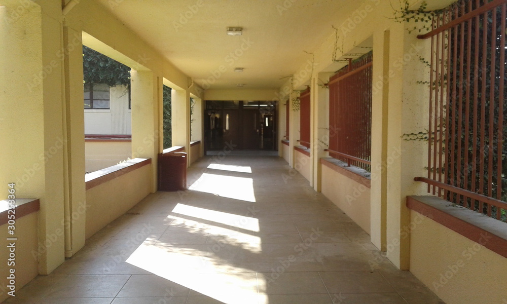 High school Hallway