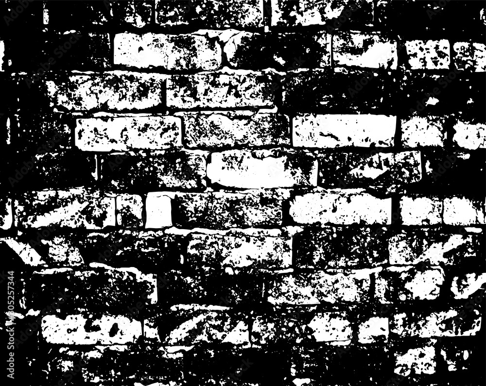 Obraz premium Distress Overlay Texture for your design. EPS 10 vector