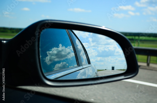 Reflection in the car mirrow © Анна Завтур