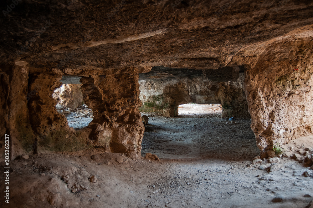 In the first centuries of our era, the catacombs of Paphos served as a refuge for the early Christians. Here they hid from the Gentiles and martyred.    