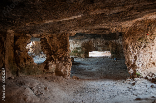 In the first centuries of our era, the catacombs of Paphos served as a refuge for the early Christians. Here they hid from the Gentiles and martyred.    