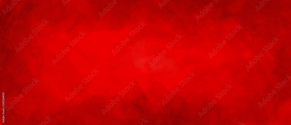 Red watercolor texture christmas background Red watercolor texture christmas background