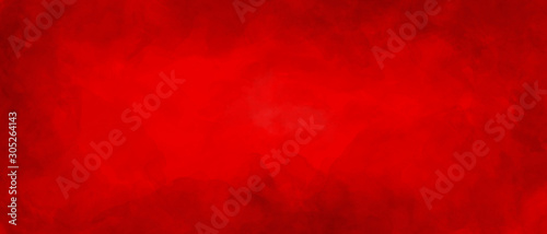 Red watercolor texture christmas background