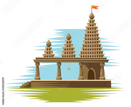 traditional religious hindu temple