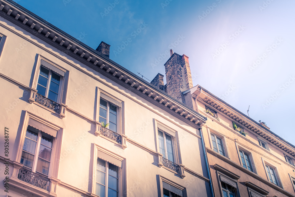 Obraz premium toit de Lyon