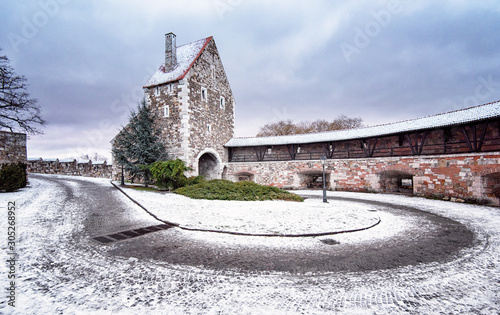View on one of the towers o...