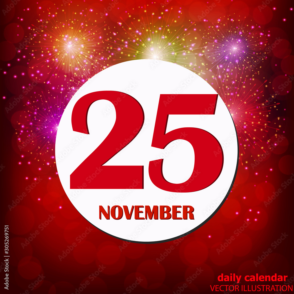 how many days until november 25th