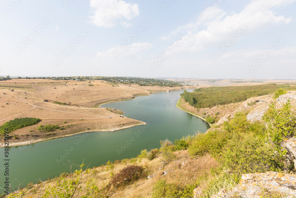Fototapeta premium Beautiful rural landscape.