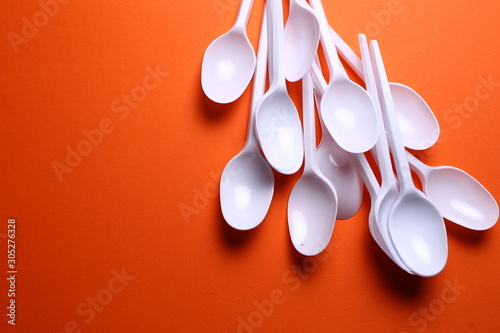 plastic spoon 
