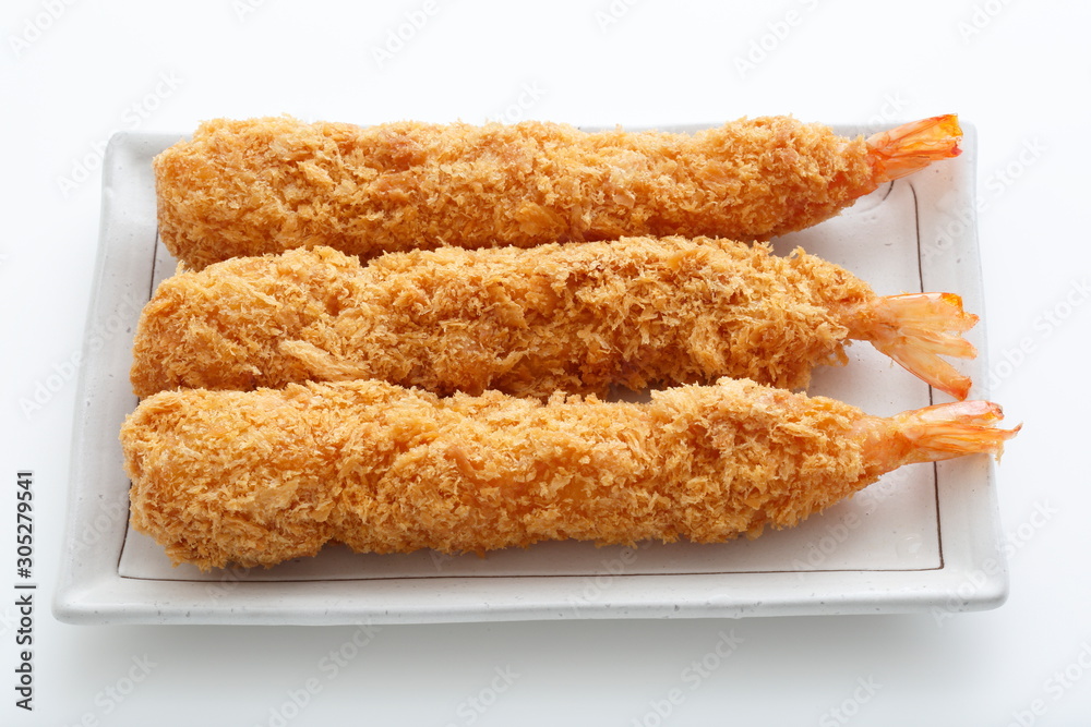 Image of common Japanese fried shrimp Image of common Japanese fried shrimp