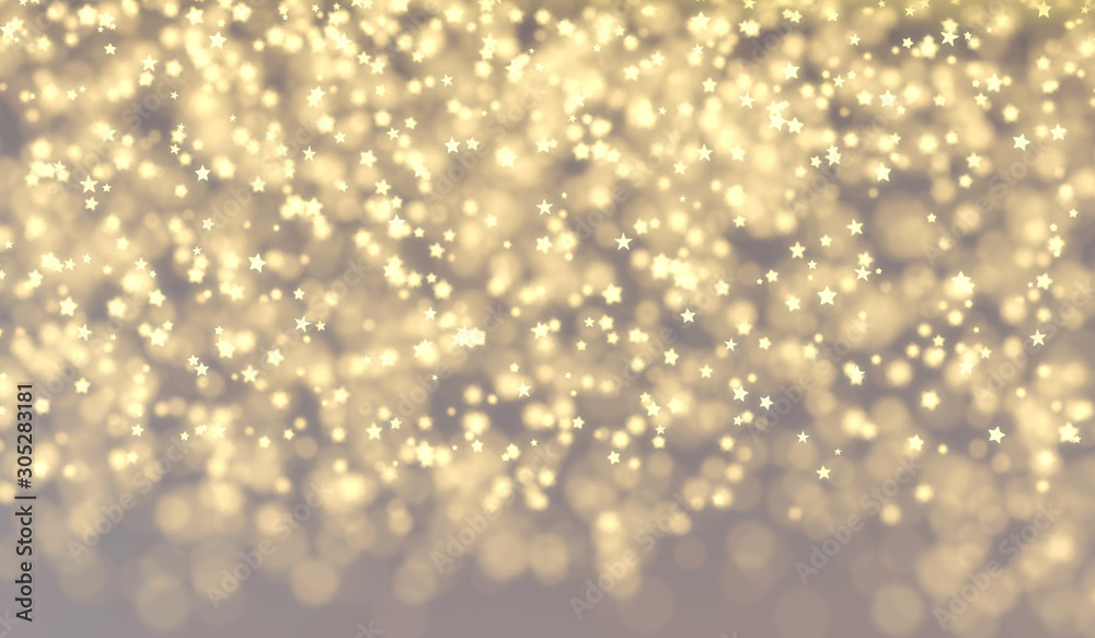 Star Falling Bokeh Soft Focus Background, 3D rendering. Star Falling Bokeh Soft Focus Background, 3D rendering.