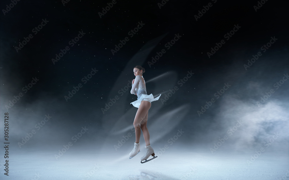 Figure skating girl.