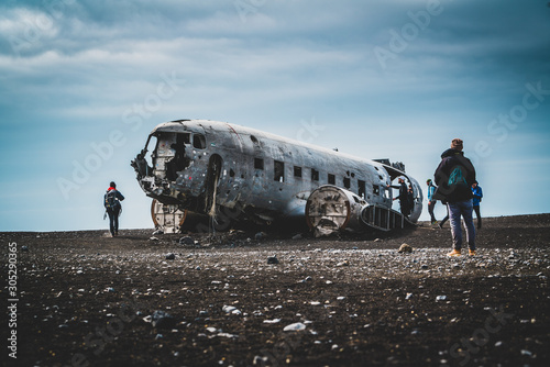Plane wreck on Solheimasandur photo