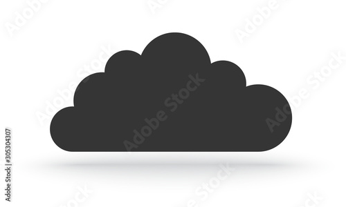 Cloud vector icon