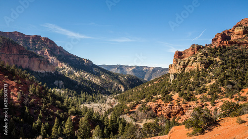 Canyons of southern Utah near Cedar City and Brian Head.