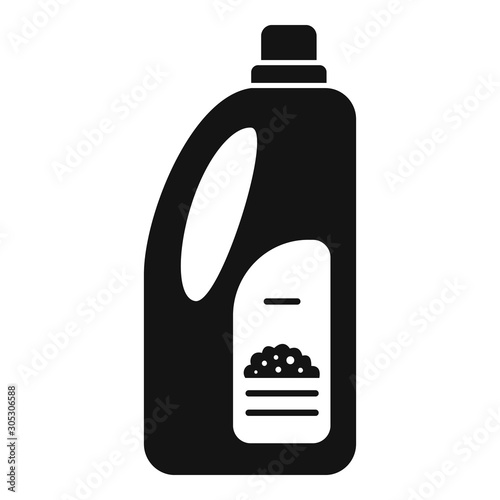 Soil bottle fertilizer icon. Simple illustration of soil bottle fertilizer vector icon for web design isolated on white background