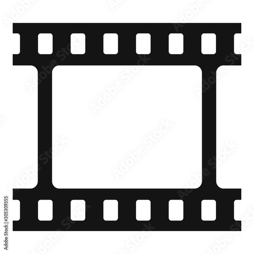 Film picture icon. Simple illustration of film picture vector icon for web design isolated on white background