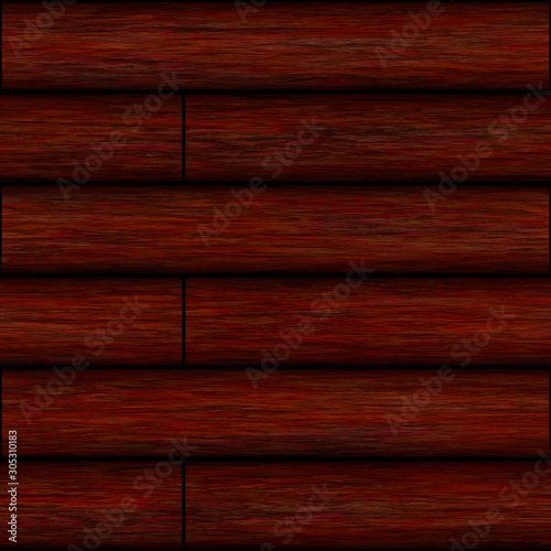 Fototapeta Naklejka Na Ścianę i Meble -  Cottage wooden log wall in the forest, traditional old architecture. Seamless digital texture, very high resolution. 5000 x 5000 pixels - Illustration